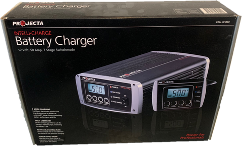 Prajecta IC50  12V AUTOMATIC 50A 7 STAGE BATTERY CHARGER