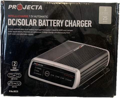 IDC25 25A 3 STAGE  9-32V DEEP CYCLE DUAL BATTERY CHARGER