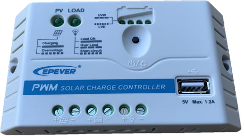 10A PWM Solar Charge Controller LS1024EU