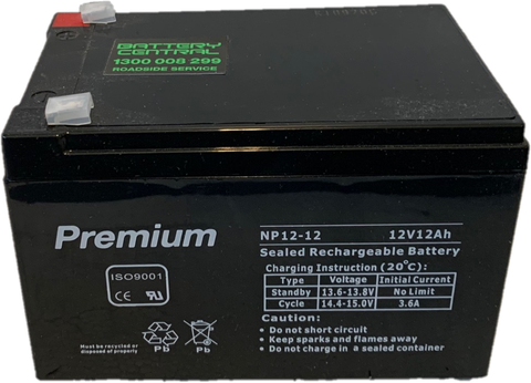 NP12-12 12AH 12V  VRLA AGM battery