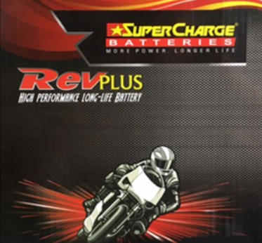 RevPLUS STX14-BS MOTORCYCLE BATTERY