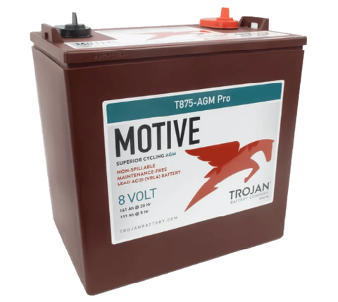 Trojan T875 8V 170AH  AGM Deep Cycle Battery