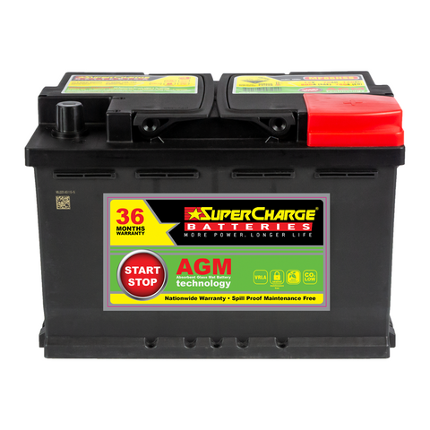 SuperCharge Gold AGM MF66HSS Stop-Start