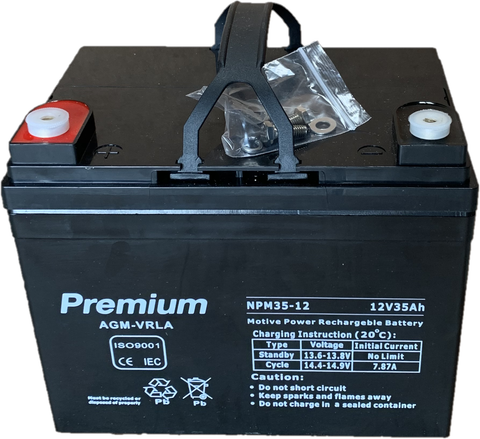 NPM35-12 35AH/12V  MOTIVE AGM Deep Cycle Battery